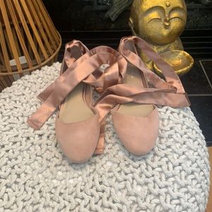 Blush Pink Ballet Flats